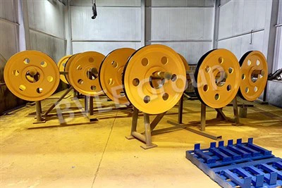 Ajoketjun vaunun köyden kiristyslaite